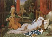 Jean-Auguste-Dominique Ingres odalisque and slave Spain oil painting artist